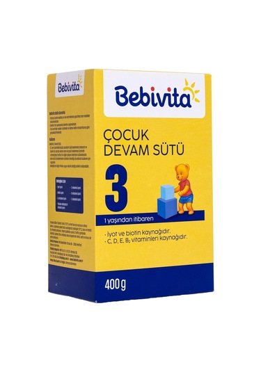 Bebivita 3 Bebek Sütü 400 G
