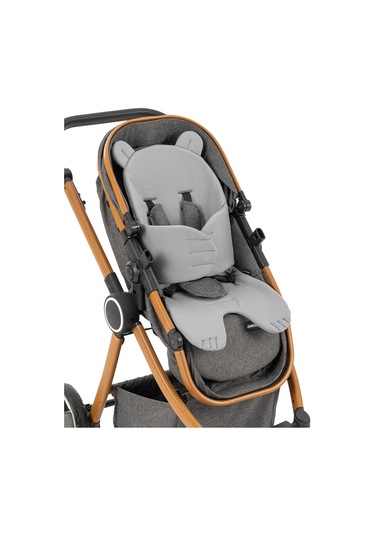 Wellgro Teddy Bear Çok Fonksiyonlu Penye Ped, Bebek Arabası Minderi