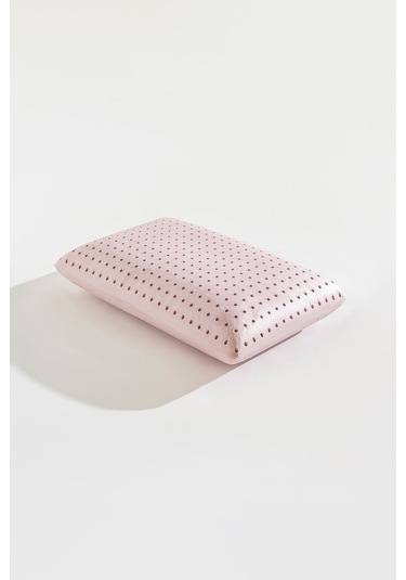 Color Terapi Hava Kanallı Mor Ortopedik Visco Yastık 60x40x15 Cm Beyaz