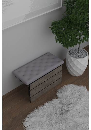 Mimoza Çok Amaçlı Döşemeli Tabure