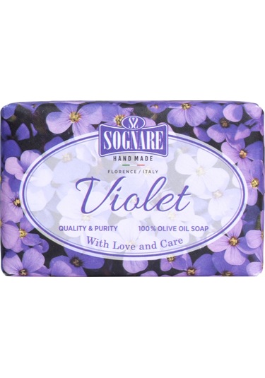 Sognare Natura Doğal Menekşe ve Zeytinyağlı Katı Sabun 175 G