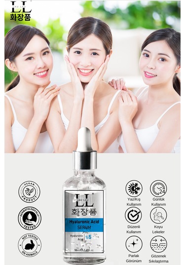 Lau Lau Hyaluronik Asit Serum 50 ML