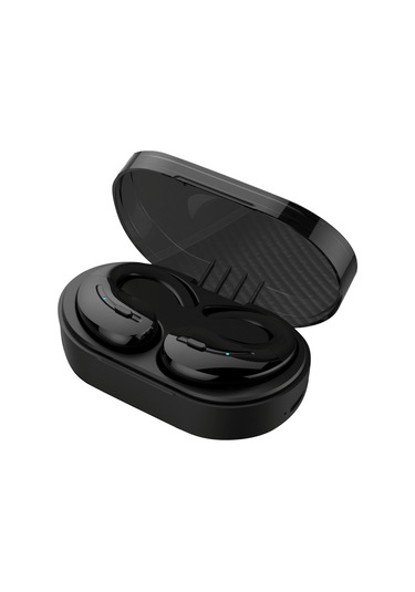 Leezsing A8 Kulak Çene Tipi Tws Bluetooth Kulaklık Siyah - Bt 5.0, 4d Hifi Ses, Spor İçin Mikrofonlu, 500mah Şarj Kutusu