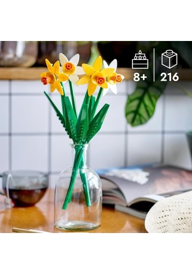 Lego 40747 Creator Nergis, Yapay Çiçek Yapım Seti, Genç Kızlar Ve Çocuklar İçin Hediye