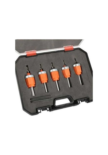 Pazly Ahşap İşleme Seti: Forstner Matkap, Delik Zımba & Kenar Bant Pensi, Ahşap Kesim Aleti