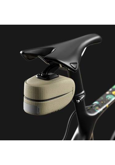 Enlee Su Geçirmez Bisiklet Koltuk Altında Çanta Dağ Yol Bisikleti Siyah