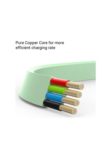 Suofeng 3.6ft Genişletilebilir 3-in-1 Şarj Kablosu: Lightning, Type-c, Micro Usb - Sarı 2a Hızlı Şarj, Silikon Malzeme