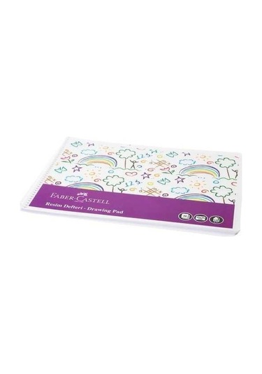Faber Castell Resim Defteri Eğlenceli Plastik Kapak 25x35 Cm 30 Yaprak