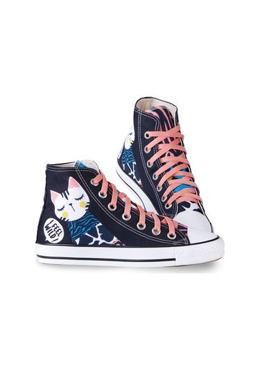 Denokids Mshb&g Orman Kedisi Kız Çocuk Sneakers Spor Ayakkabı Renkli Çok Renkli