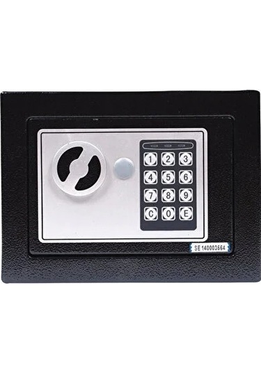 Elektronik Mini Kasa Siyah Para Kasası