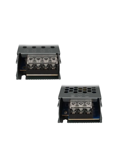 Ledx Aln-m12125 12 Volt 12.5 Amper 57x24x12mm Ultra Slim Metal Kasa Adaptör