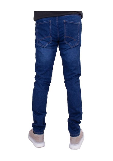 Twister Panama 745 Mavi Düşük Bel Dar Paça Erkek Jeans Pantolon 001