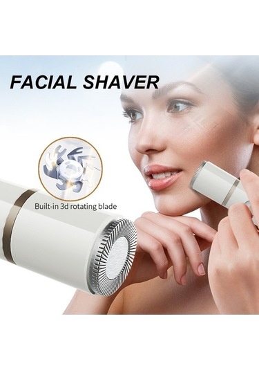 Pazly Suofeng Şarjlı Renkli Tüy Alma Makinesi - Yüz, Bacak, Burun, Kaş İçin Pratik 5'li Ağda Seti Çok Renkli