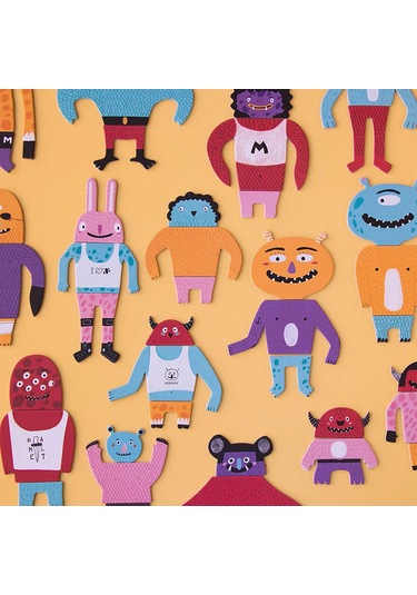 Londji Game My Monsters - Kutu Oyunu Canavarlarım Canlı Renkler