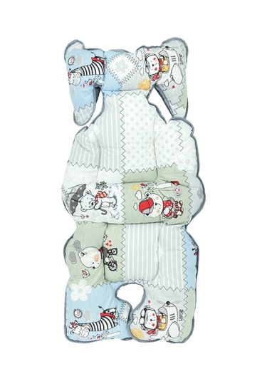 Ezh P1010 Puset ve Oto Koltuğu Minderi Gri-Yeşil