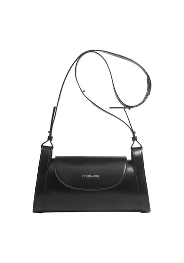 Fransız Moda Omuz Çantası, Çok Yönlü, Üst Düzey, Modaya Uygun Çapraz Askılı Çanta - Siyah