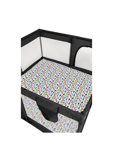 Tommy Baby Güvenli Bebek Ve Çocuk Oyun Alanı Oyun Parkı 125X125 Oyun Matı Topları Yatak