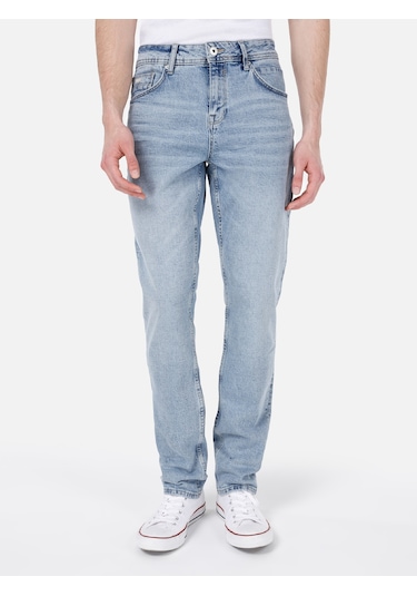 Colins 044 Karl Normal Kesim Düşük Bel Düz Paça Mavi Erkek Pantolon DENİM Colins 044 Karl Normal Kesim Düşük Bel Düz Paça Mavi Erkek Pantolon DENİM
