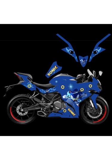Cf Moto 250 Sr Kirpi Sonıc Kaplama Folo