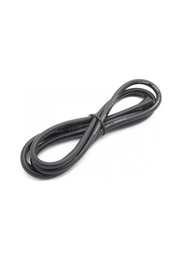 14 AWG Silikon Kablo Siyah - 1 Metre