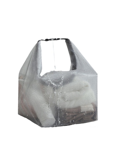 Reedark Taşınabilir Butonlu Lüx Kozmetik Çantası - Küçük Beyaz, Yolculuk Gereçleri İçin Geniş Hacimli Depolama Çanta Toptan Diğer