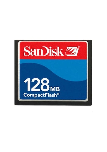 Sandisk Compact Flash 128 Mb Cf Kart Fotoğraf Makinası Hafız
