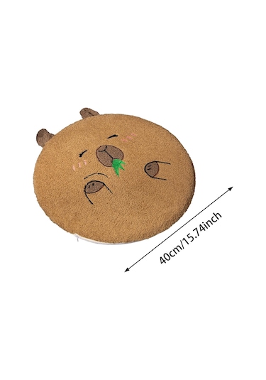 Suntek Capybara Sandalye Minderi Oturma Yatak Odası Stil-d