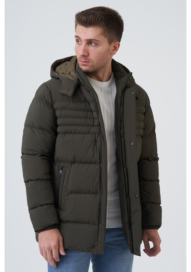 White Stone San Jose 58155 Slim Fit Kaban Haki-Haki