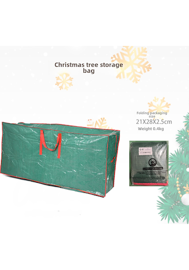 Yunboo Kırmızı Pe Örgü Noel Ağacı Depolama Çantası - Büyük Kapasiteli 122x38x50cm - Dayanıklı Tatil Dekorasyonu Saklama Çanta