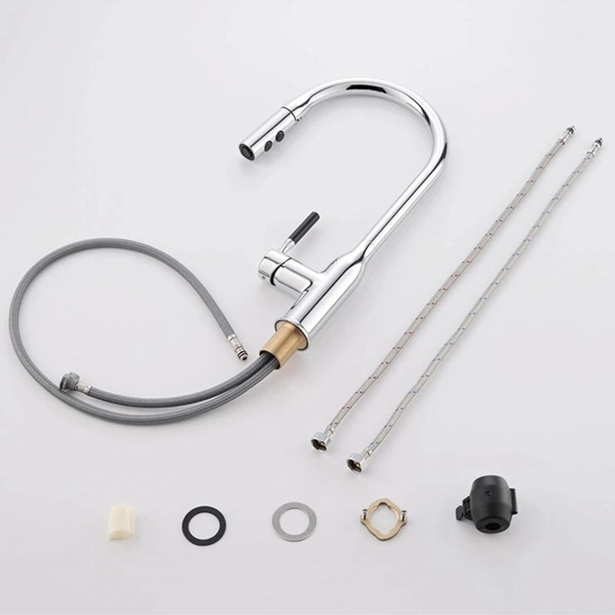 Boheme Power İnox Spiralli Evye Bataryası Inox