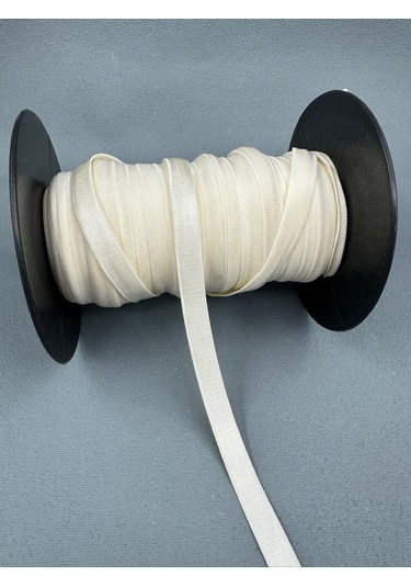 1 Cm Askı Lastiği-5 Metre-ekru