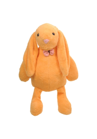 Uyku Arkadaşım Uzun Kulak Bunny Peluş Tavşan 65 Cm Turuncu