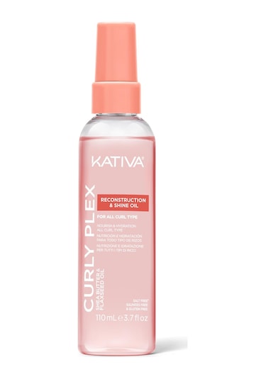 Kativa Curly Plex Bukle Onarıcı & Parlatıcı Yağ 110 Ml