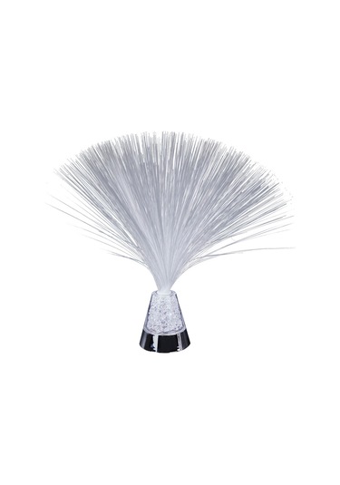 Yaozixa Renkli Fakatlı Fiber Optik Lambası - Yıldız Gibi Parıltı, Ev İçin Sıcak Atmosfer, Pırlanta Tabanlı Pilli Tip Pil Dahil Değil Diğer