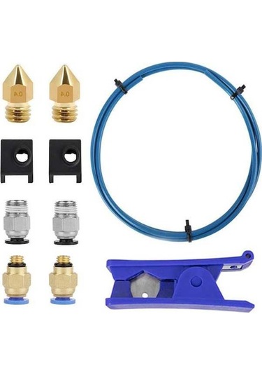 Dancemonkey Yazıcı Aksesuarlar 3d Yazıcı Kiti Ptfe Kanal Suyu Borusu 40cm 1.75mm Filament