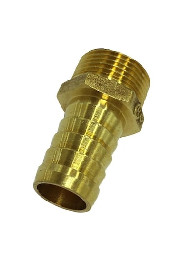 Trendooze Homyl 3/4 Altın Pirinç Dişli Boru Bağlantı, Erkek, Yenilikçi Tasarım Altın