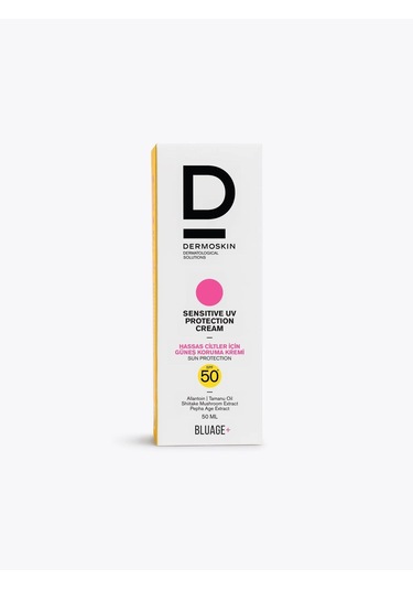 Dermoskin Sensitive Uv Protection Koruyucu Güneş Kremi SPF50+ 50 ML