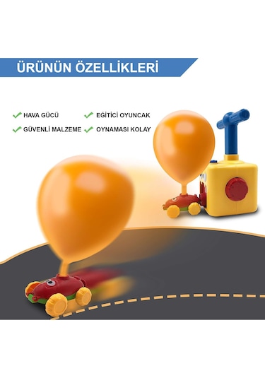 Balon Power Eğitici Oyuncak Fiziksel Ve Zihinsel Eğitim Seti