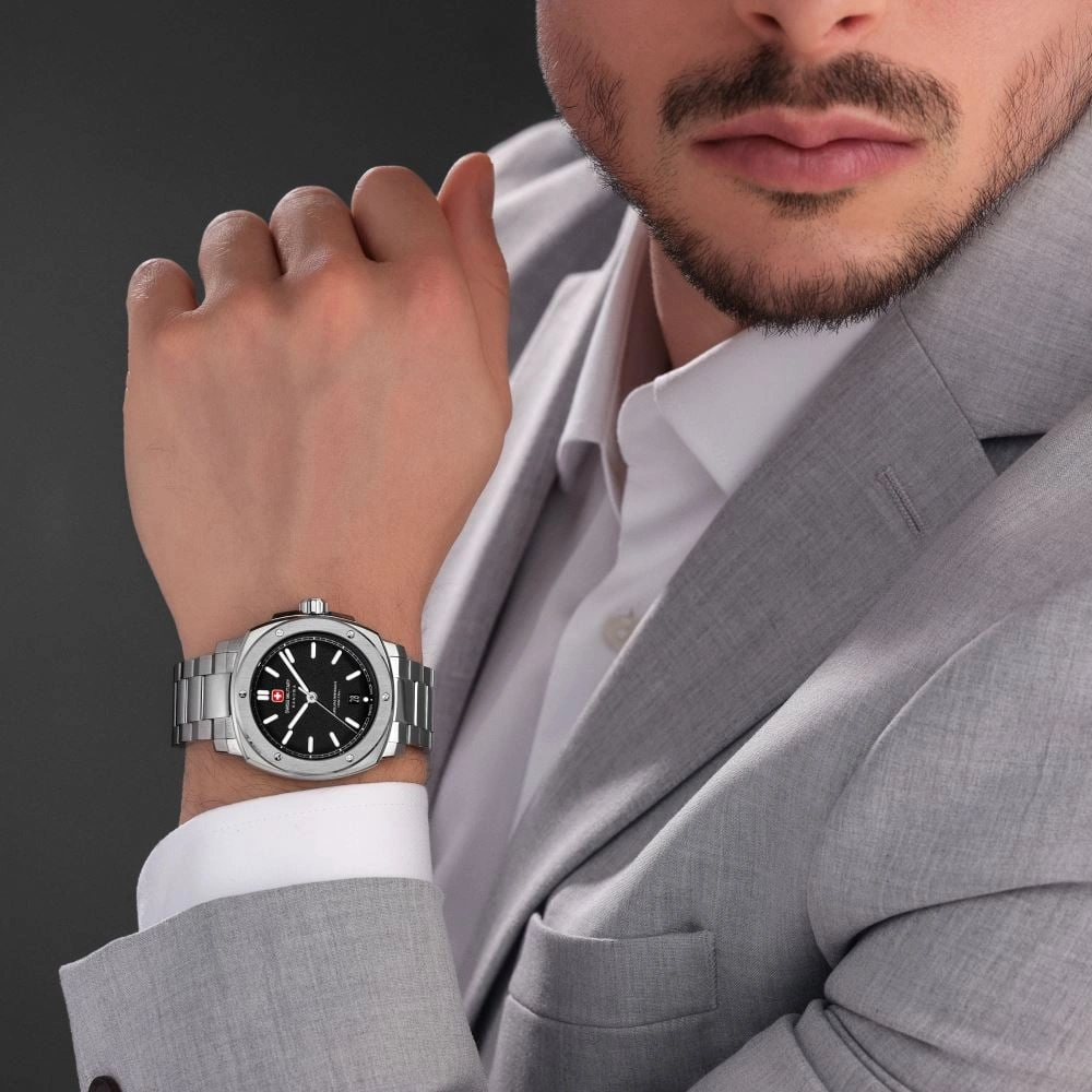 Swiss Military Smwgh0006501 Kol Saati Metalik