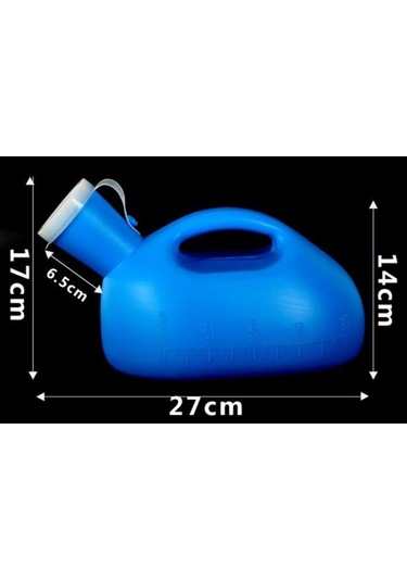 2000 Ml Seyahat Lazımlık Bebek Çocuk Sızdırmaz Taşınabilir Pisuar Erkekler Kapaklı Kalınlaşmış Yaşlı Yetişkin Büyük Kapasiteli Gece Pot Beyaz