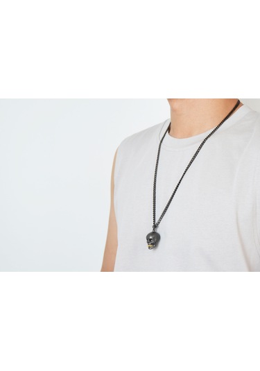 Metalmorphose Skull Kolye Siyah