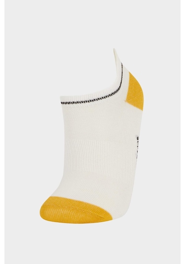 DeFacto Erkek Çocuk 3'lü Pamuklu Patik Çorap E5503A8NSWT1