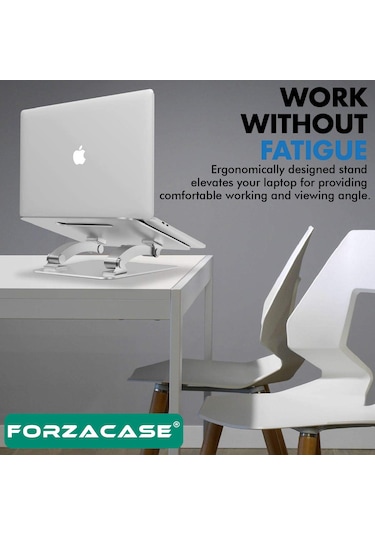 Laptop Standı Katlanabilir Masaüstü Açı Ayarlı Alüminyum - Fc810