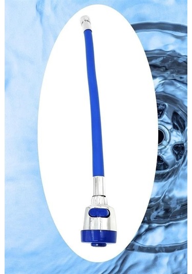 Buffer Oynar Başlıklı Tasarruflu Kubar Musluk Borusu Ve Başlığı Mavi - 9093733789411drvs1