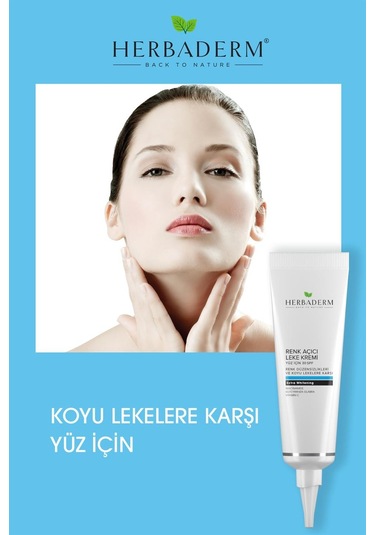 Herbaderm Yüz İçin Renk Açıcı Leke Kremi SPF30 55 ML