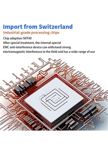 Supermarket1 Endüstriyel Rs485 Modbus Sıcaklık-nem Sensörü -40 C-120 C Su Geçirmez Metal Prob