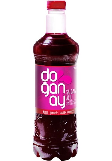 Acılı Şalgam 1 L X8 Paket Geleneksel Ferahlatıcı İçecek, Yemeklerin Yanında