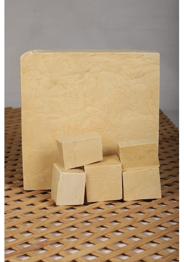 Şık Kalıp Kostiksiz Saf Orjinal El Yapımı Doğal Hakiki Zeytağlı Sabun 500 G