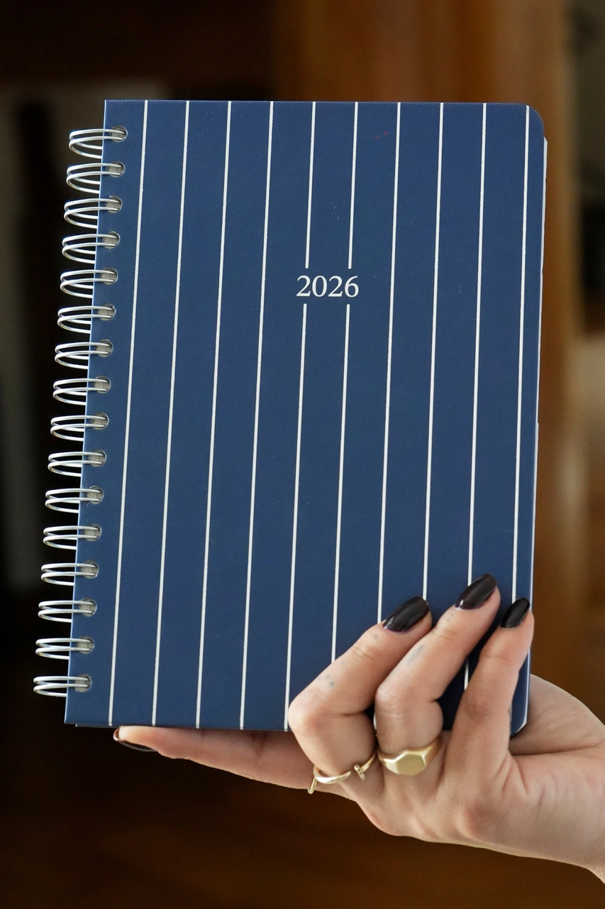 Spiralli Sert Kapak 2026 Günlük Ajanda A5 2545