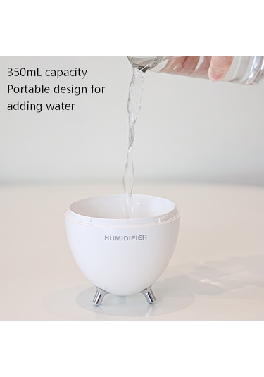 Y18 Mini Usb Yatak Odası Sprey Parlak Gece Lambası Nemlendirici Pembe